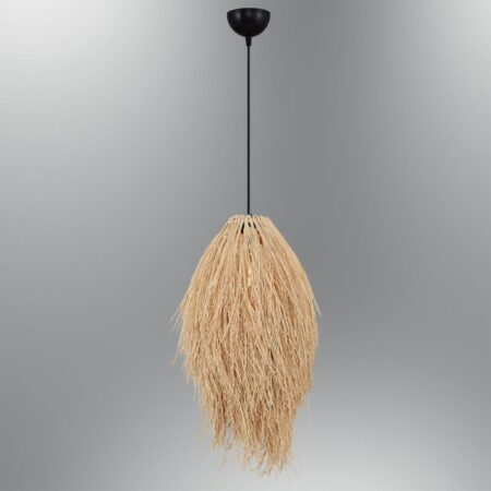4458-83 Tekli Hasır Sarkıt 35X63 Cm - KKTC Lüks Aydınlatma - Mavi Pandora