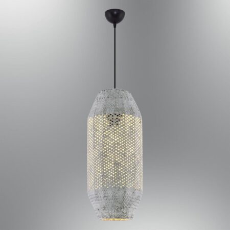 4461-11-01 Domatia Tekli Sarkıt 30X60 Cm - Mağusa Lüks Aydınlatma - Mavi Pandora