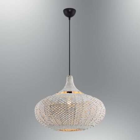 4461-15-01 Drop Tekli Sarkıt 40X30 Cm - Girne Lüks Aydınlatma - Mavi Pandora