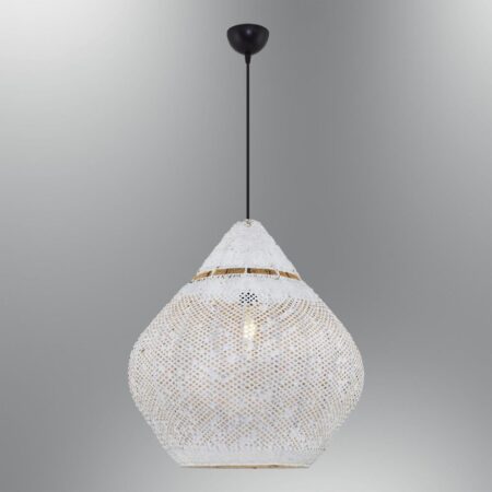 4461-25-01 Duum Tekli Sarkıt 50 X 45 Cm - Lefkoşa Lüks Aydınlatma - Mavi Pandora
