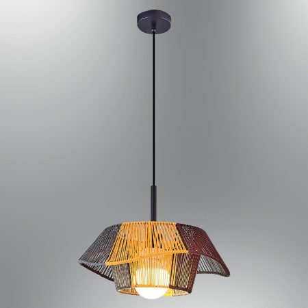 1433-04 40cm İpli Sarkıt Mix - KKTC Lüks Aydınlatma - Mavi Pandora